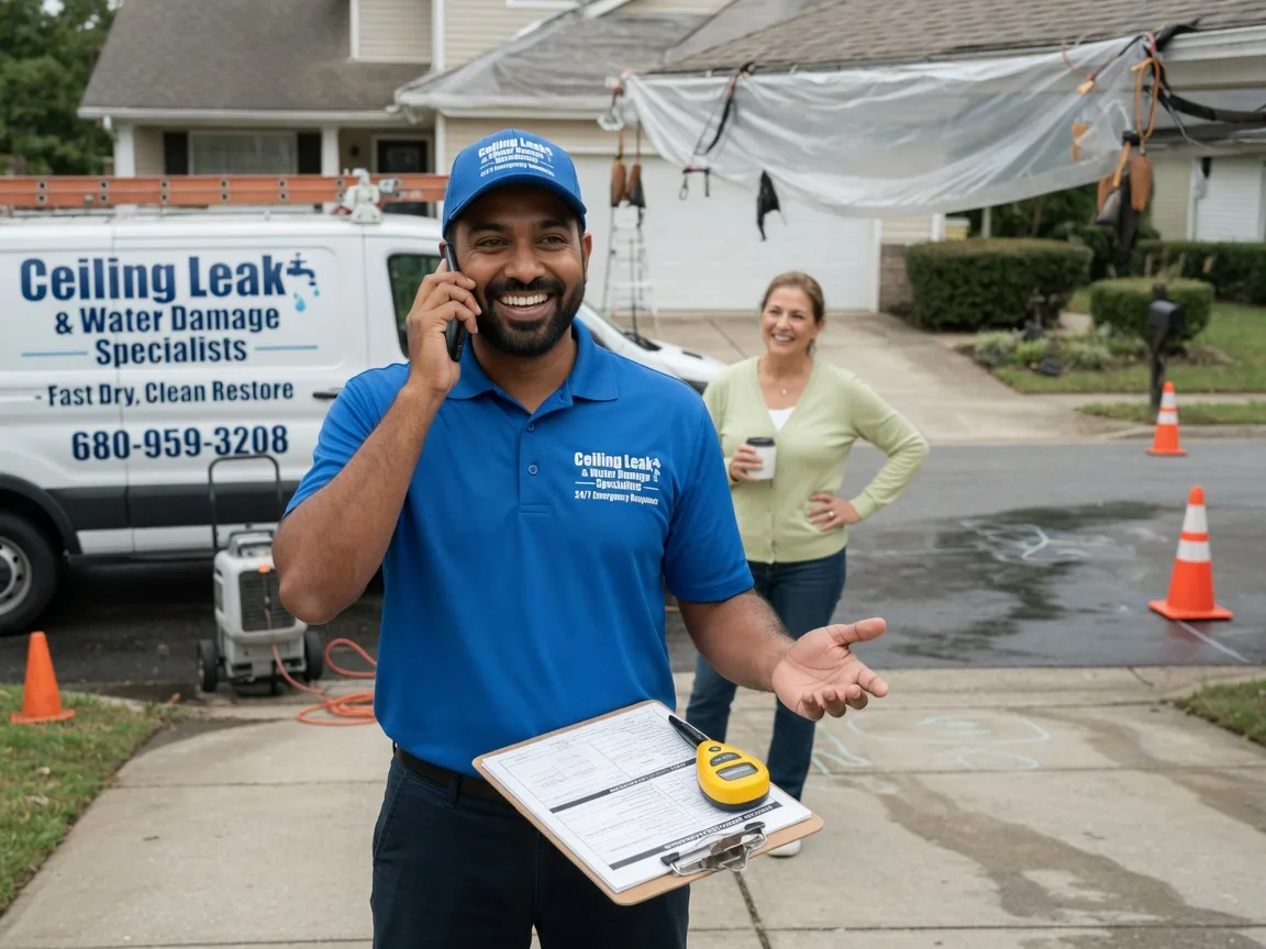 Ceiling Leak Cleanup Mcintosh, NM FAQs